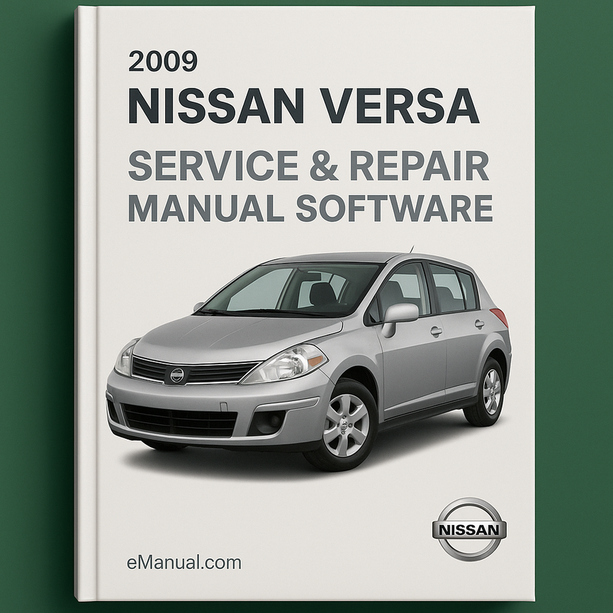 2009 Nissan Versa Service & Repair Manual Software
