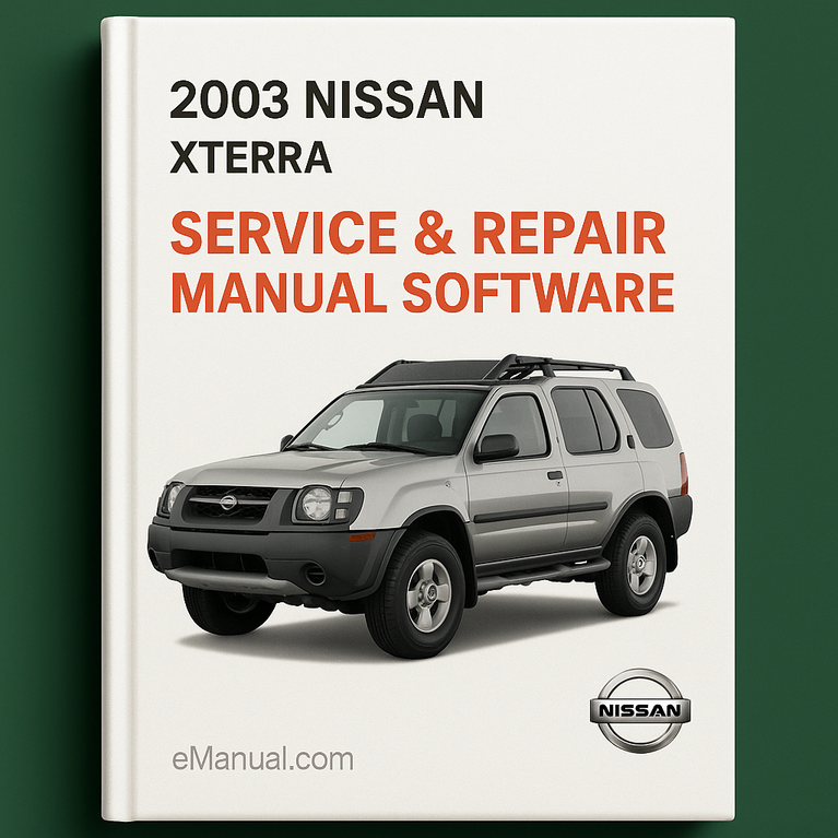 Software del manual de servicio y reparación del Nissan Xterra 2003