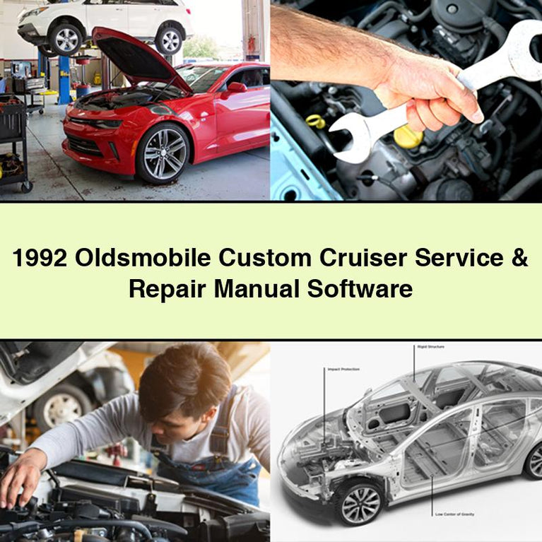 1992 Oldsmobile Custom Cruiser Service & Repair Manual Software