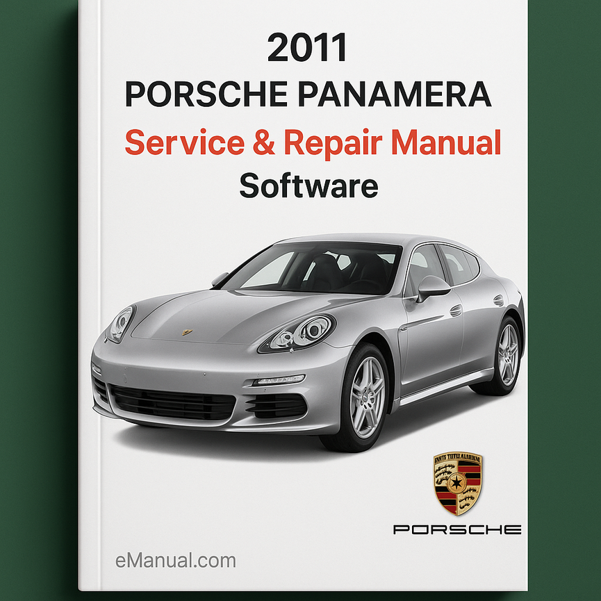 Software del manual de servicio y reparación del Porsche Panamera 2011