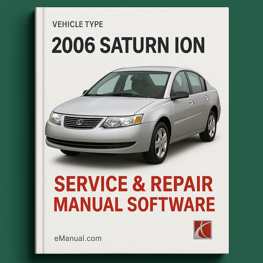 2006 Saturn ION Service & Repair Manual Software