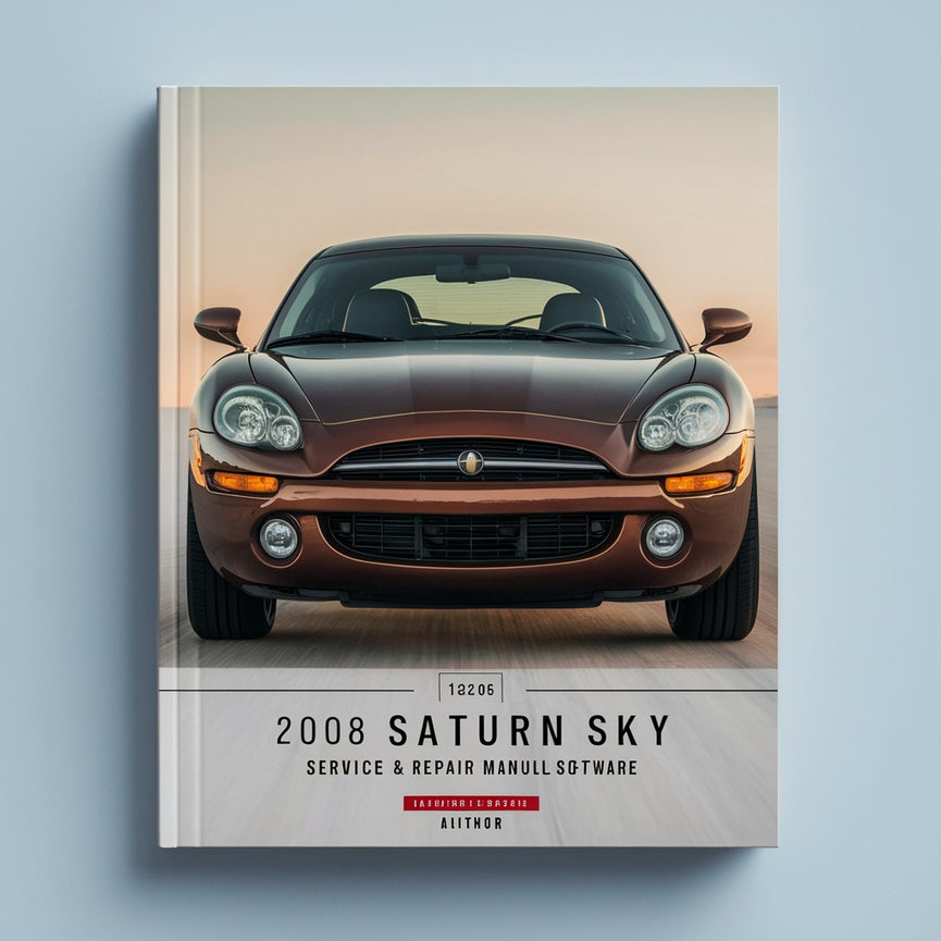 2008 Saturn SKY Service & Repair Manual Software