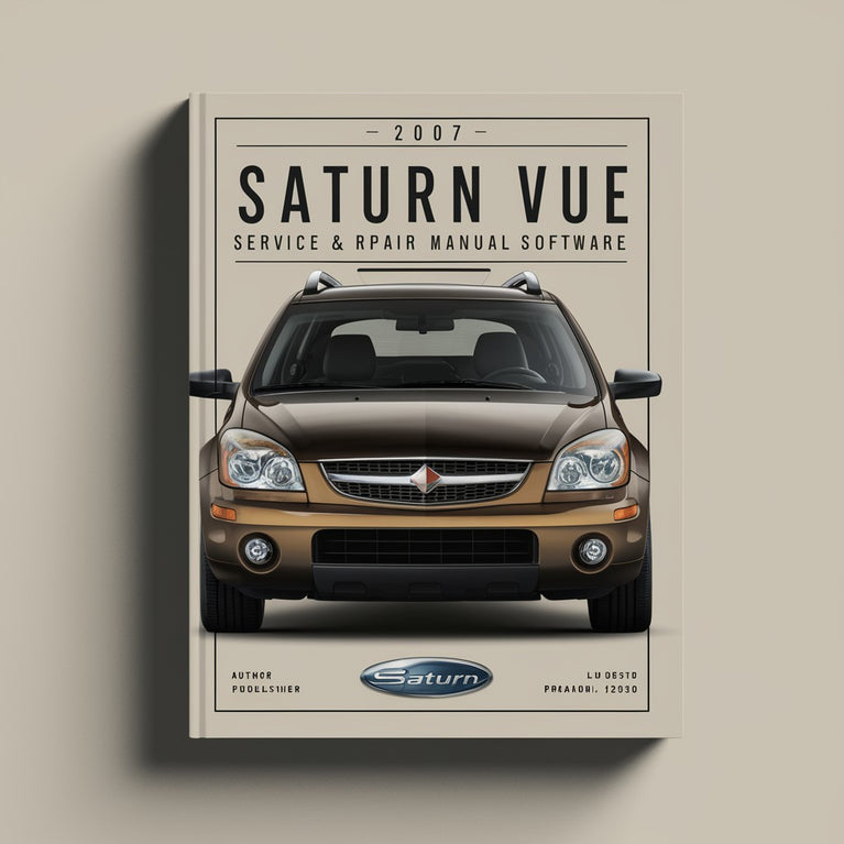 2007 Saturn VUE Service & Repair Manual Software