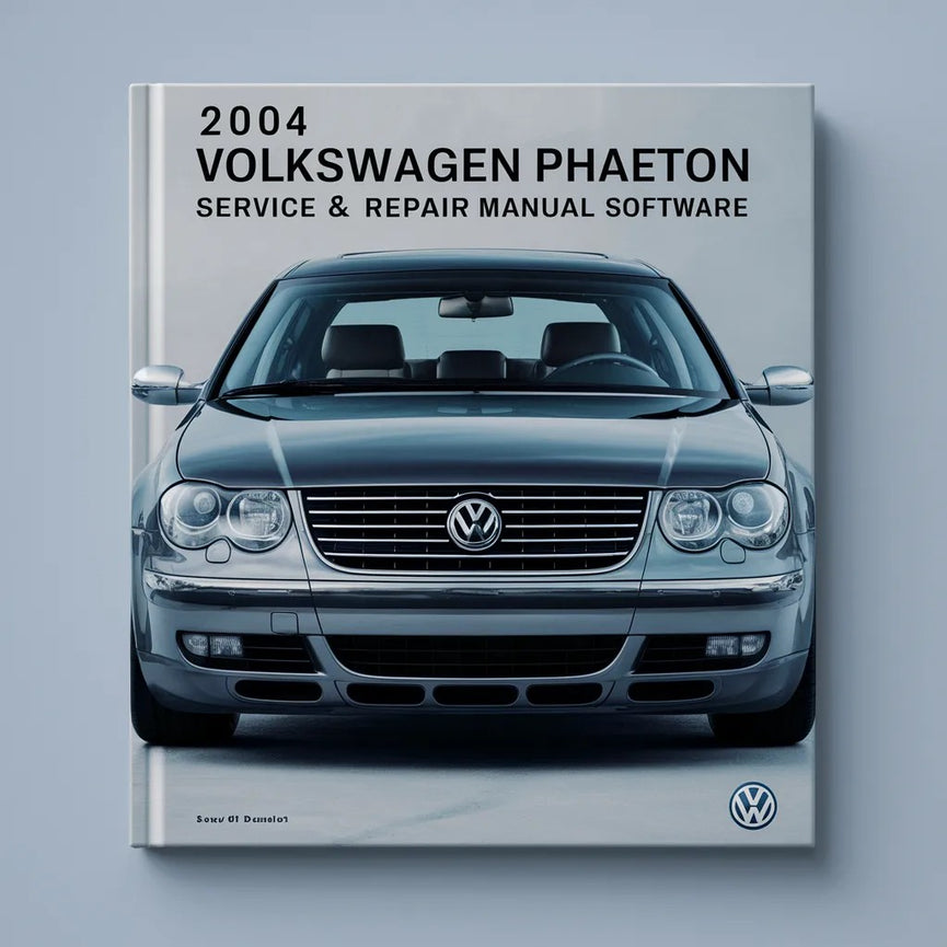 2004 Volkswagen Phaeton Service & Repair Manual Software