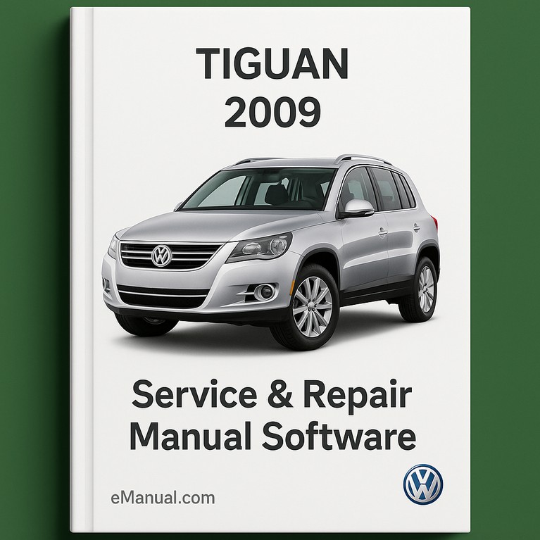 2009 Volkswagen Tiguan Service & Repair Manual Software