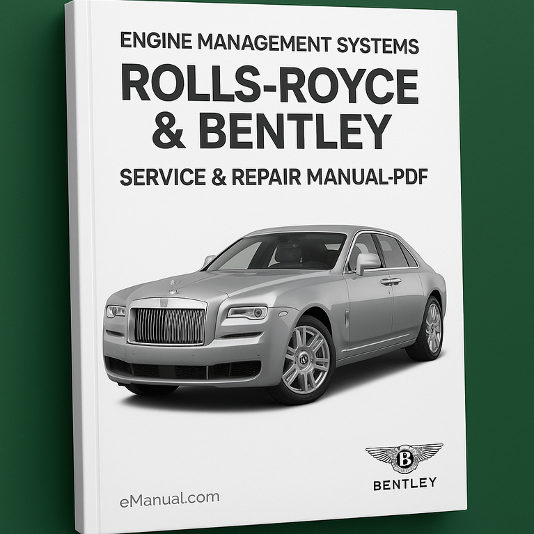 Rolls Royce & Bentley Engine Management Systems Service Repair Manual-PDF