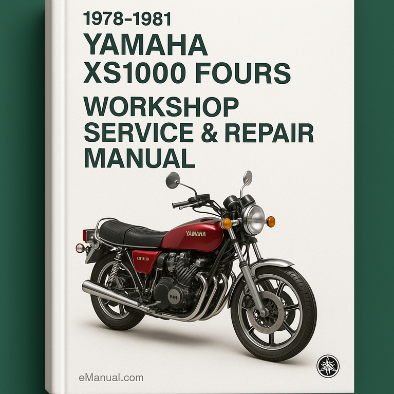 1978-1981 Yamaha XS1000 Fours Motorcycle Workshop Service Repair Manual Best -210MB