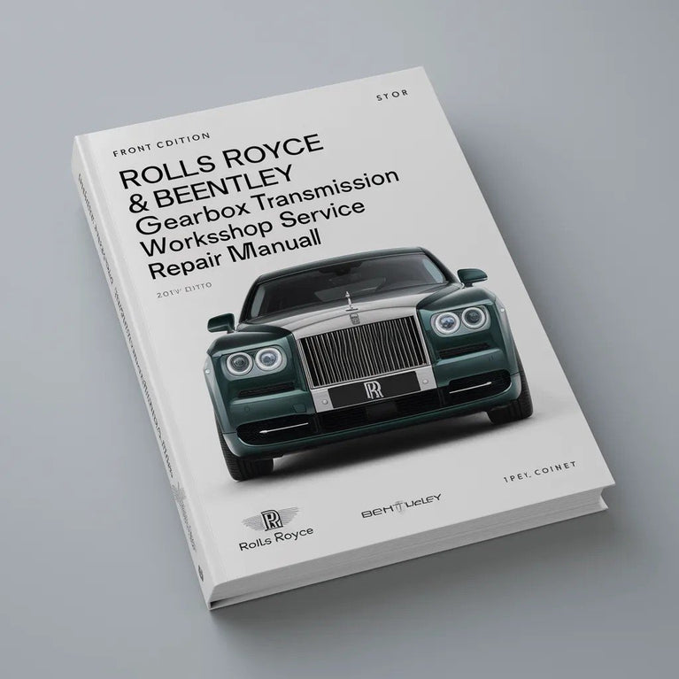Rolls Royce & Bentley Gearbox Transmission Workshop Service Repair Manual-PDF Download