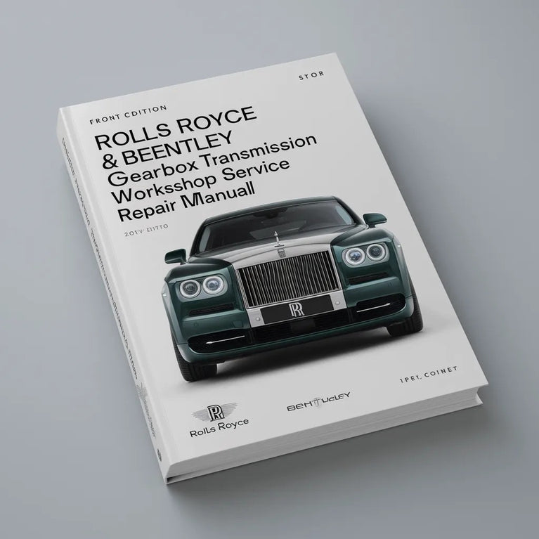 Rolls Royce & Bentley Gearbox Transmission Workshop Service Repair Manual-PDF