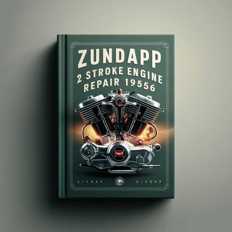 Zundapp 2 Stroke Engine Repair 1956