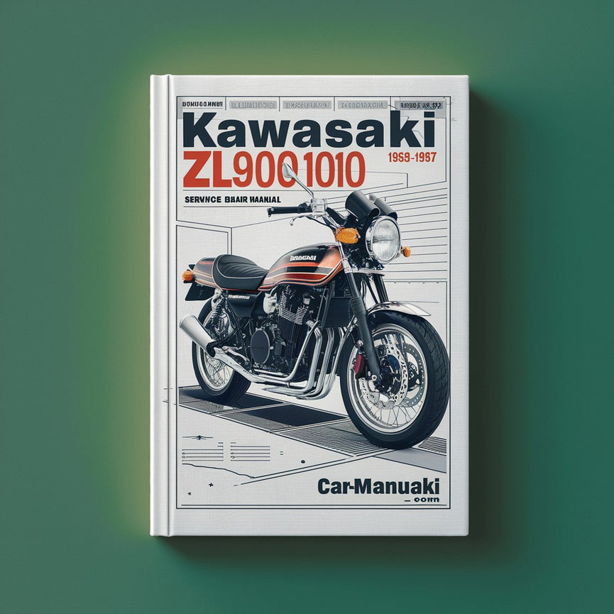 Kawasaki ZL900-1000 1985-1987 Service Repair Manual