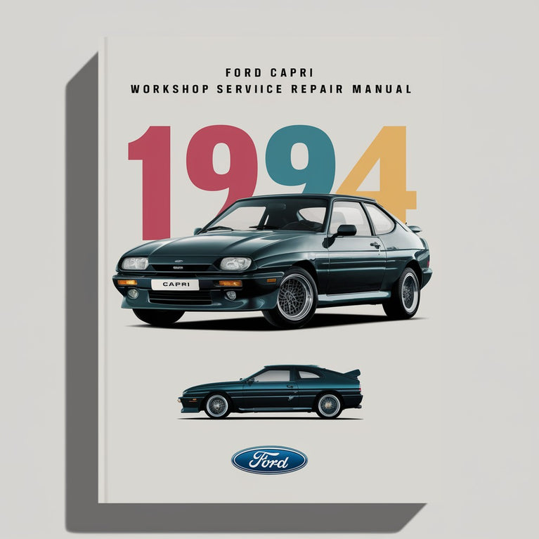 Ford CAPRI 1989-1994 Manual de Reparación Servicio Taller Descargar PDF