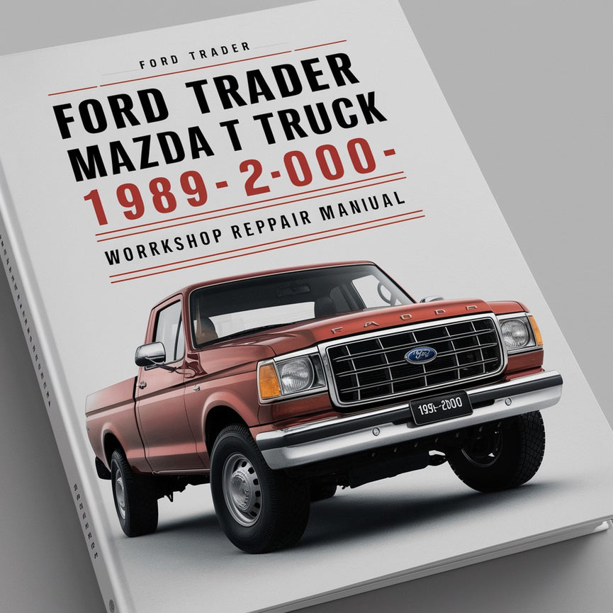 Ford TRADER Mazda T Truck 1989-2000 Workshop Repair Manual