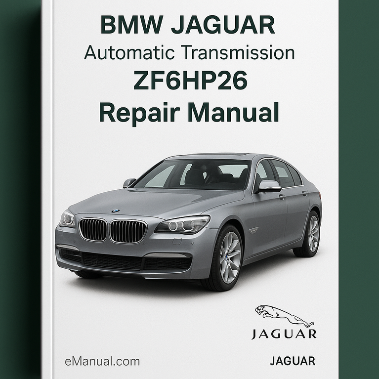 BMW JAGUAR Manual de Reparación de Transmisión Automática ZF6HP26