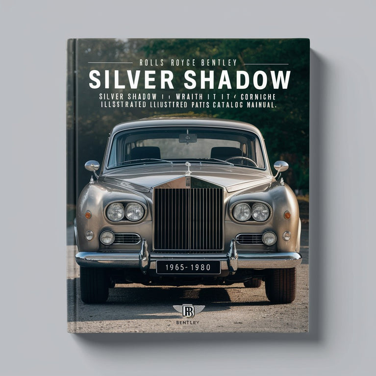 Rolls Royce Bentley 1965-1980 Silver Shadow Shadow II Wraith II & T T2 Corniche Illustrated Parts Catalog Manual-PDF