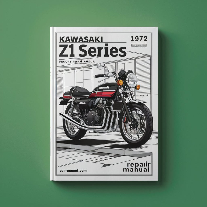 Kawasaki Z1 Z Series 1972 Factory Service Repair Manual