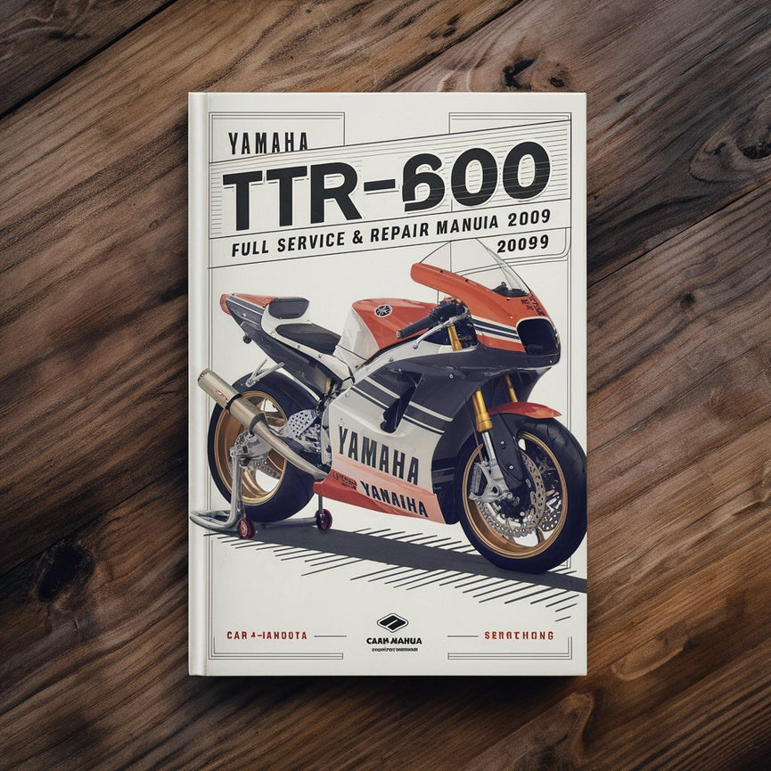 Yamaha TTR600 TT600R Full Service & Repair Manual 2003-2009 PDF Download
