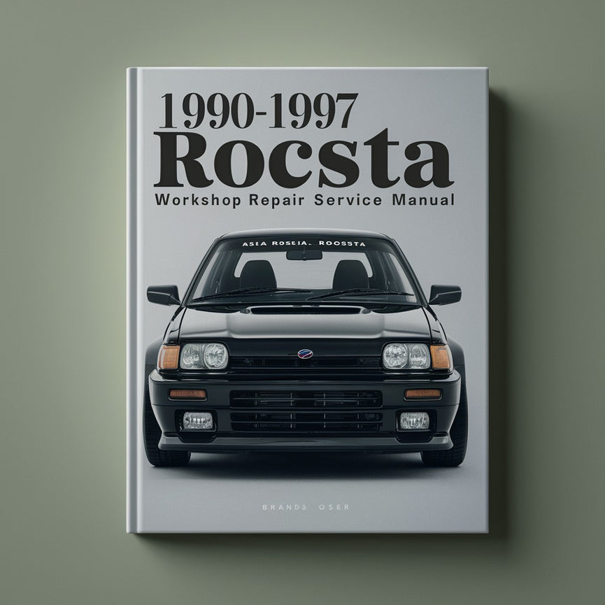 1990-1997 Asia Rocsta Werkstatt-Reparatur-Servicehandbuch PDF