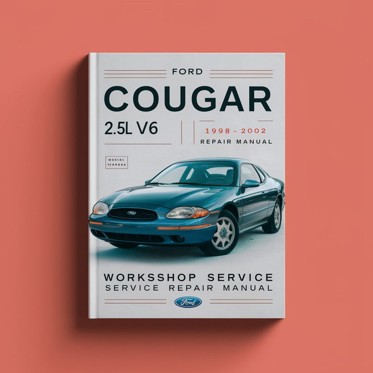 Ford COUGAR 2.5L V6 1998-2002 Werkstatt-Service-Reparaturhandbuch