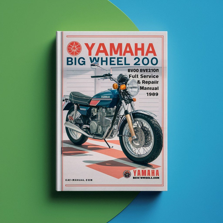 Yamaha BIG Wheel 200 BW200 BW200N BW200ES Full Service & Repair Manual 1985-1989 PDF Download