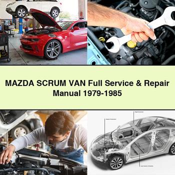 MAZDA SCRUM VAN Manual completo de servicio y reparación 1979-1985 Descargar PDF