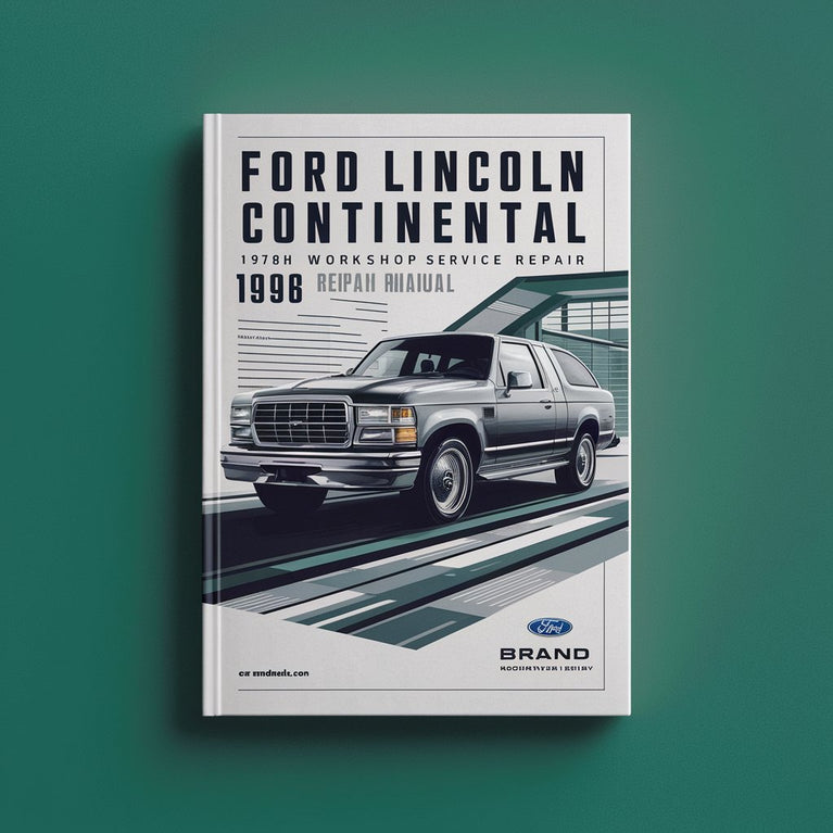 Ford Lincoln Continental 1998 Workshop Service Repair Manual