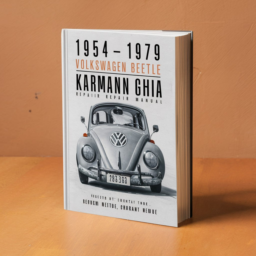 1954-1979 Volkswagen Beetle & Karmann Ghia Repair Manual PDF Download