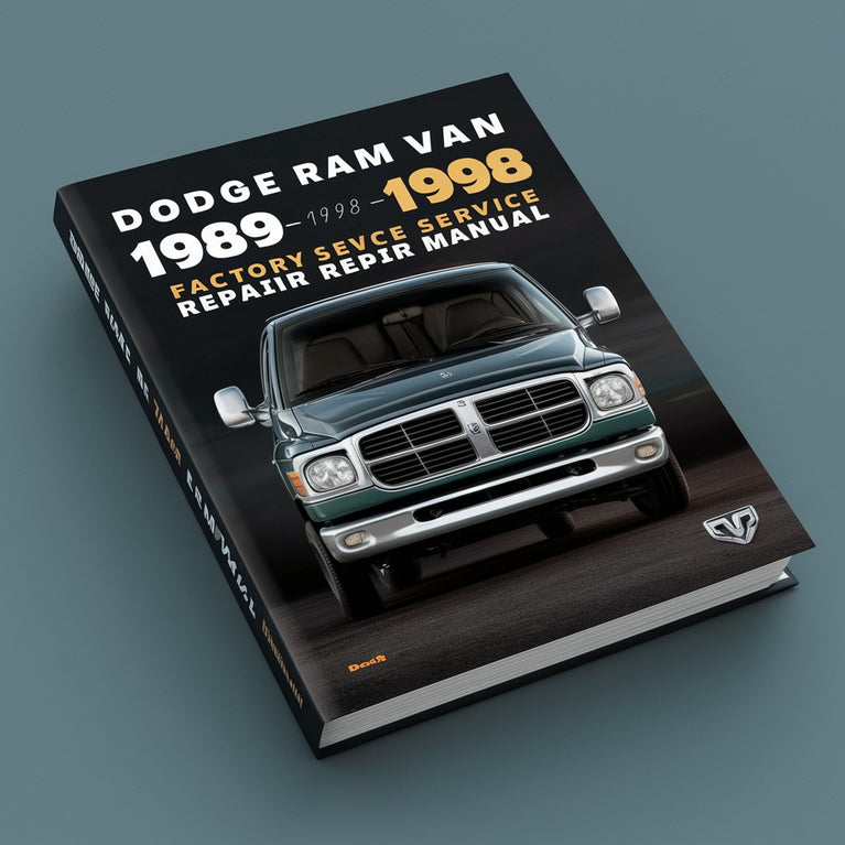 Dodge RAM VAN 1989-1998 Factory Service Workshop Repair Manual