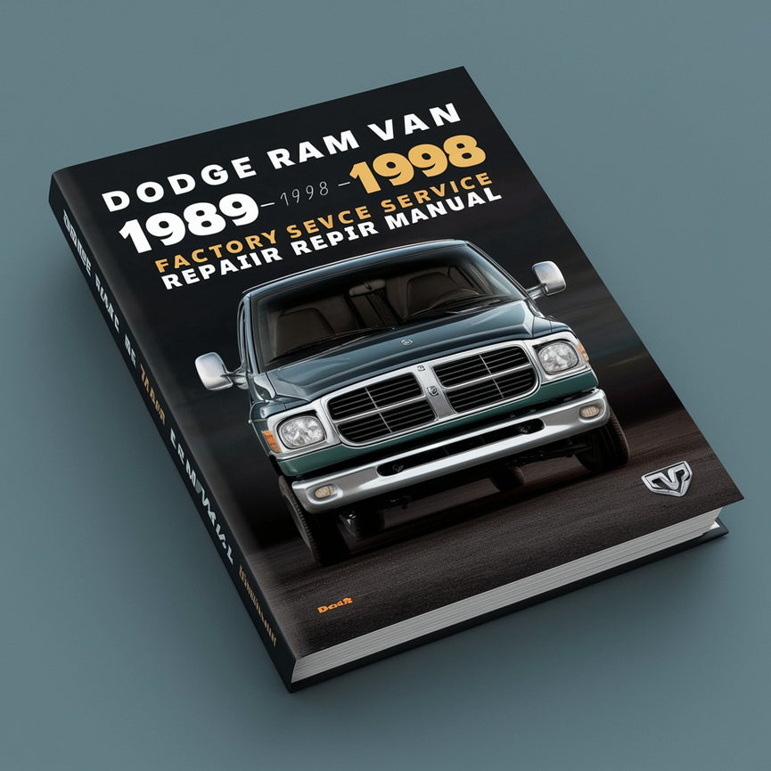 Dodge RAM VAN 1989-1998 Werksservice-Werkstatt-Reparaturhandbuch