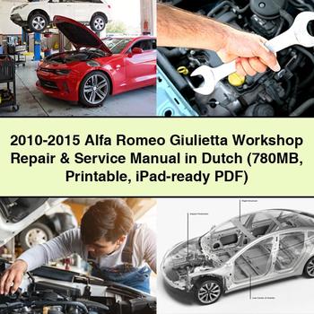 2010-2015 Alfa Romeo Giulietta Werkstatt-Reparatur- und Wartungshandbuch auf Niederländisch (780 MB, druckbares iPad-fähiges PDF) Download