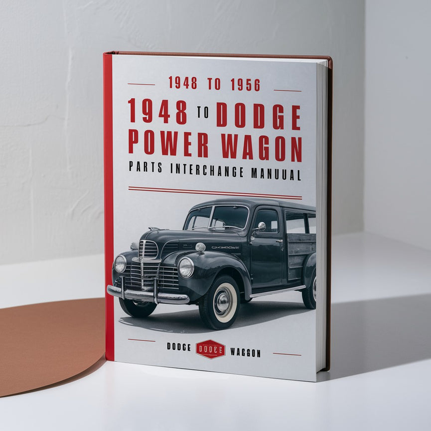 1948 to 1956 Dodge Power Wagon Parts interchange Manual PDF Download