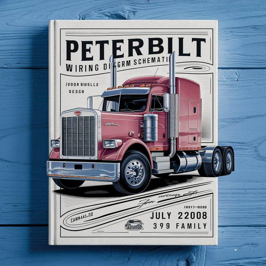 Peterbilt Wiring Diagram Schematic July 1994-2008 379 Family