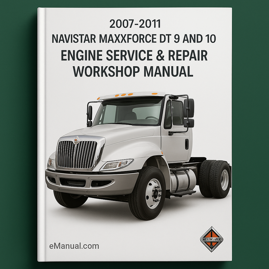 2007-2011 Navistar MaxxForce DT 9 And 10 Engine Service Repair Workshop Manual
