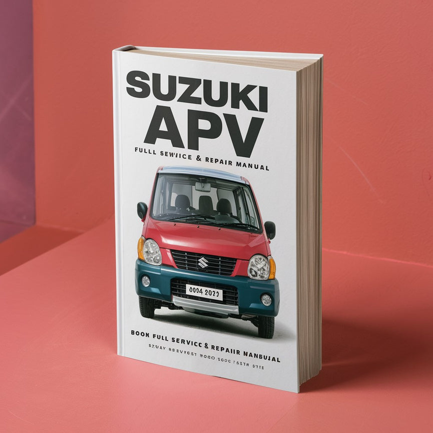 Suzuki APV 2004-2012 Full Service & Repair Manual