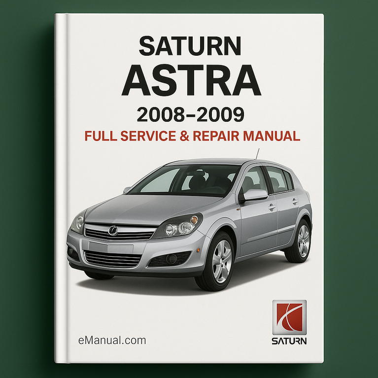 Saturn Astra 2008-2009 Full Service & Repair Manual