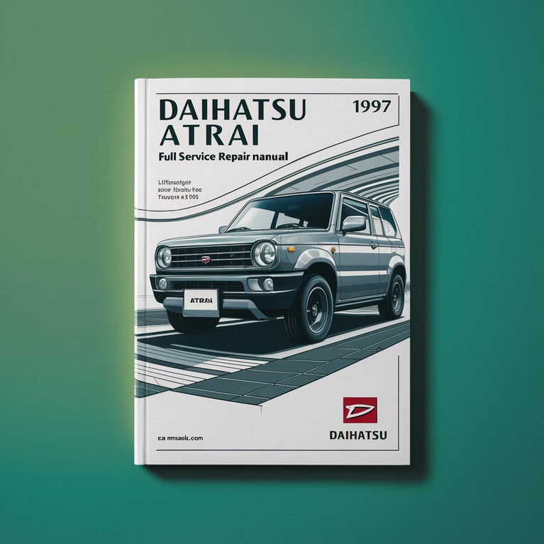 DAIHATSU ATRAI 1993-1997 Manual de reparación de servicio completo Descargar PDF