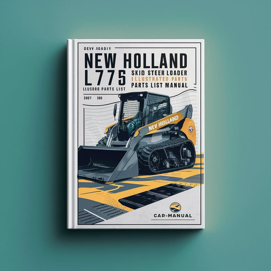 New Holland L775 Kompaktlader, illustrierte Ersatzteilliste, Handbuch, PDF-Download