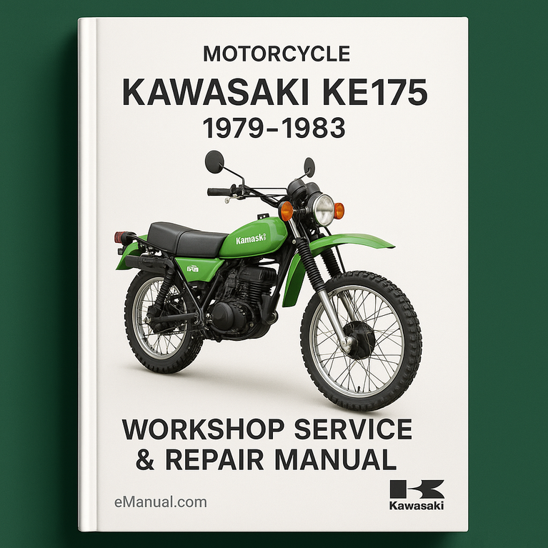 Kawasaki KE175 1979-1983 Workshop Service Repair Manual