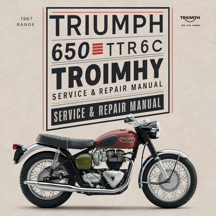TRIUMPH 650 TR6R TR6C TROPHY 1967-1974 Service Repair Manual PDF Download