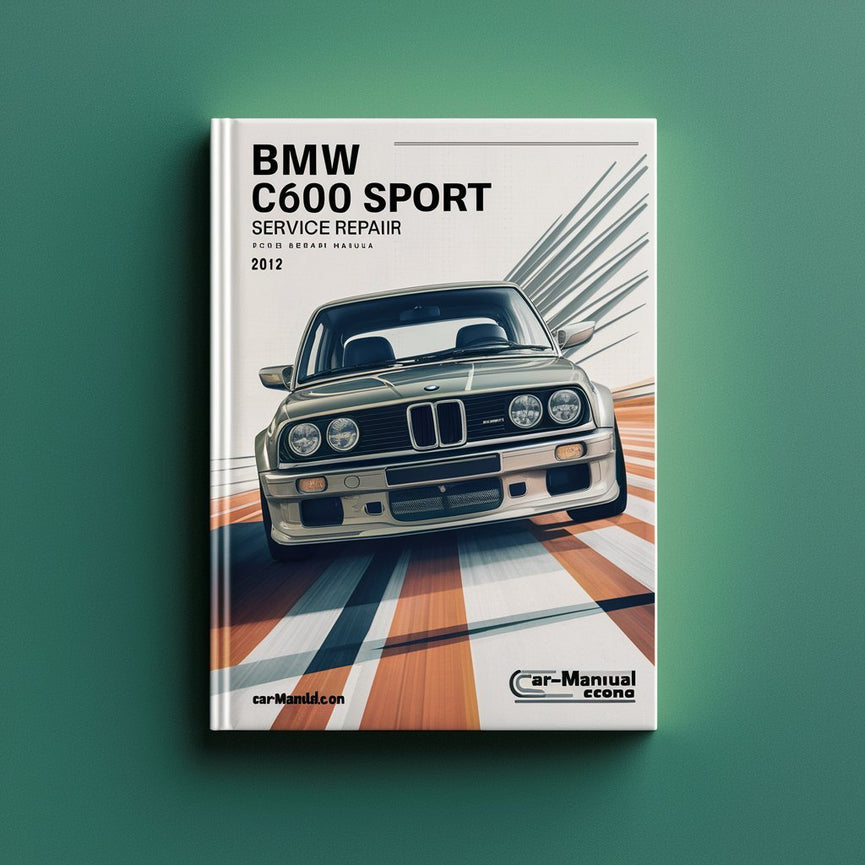 BMW C600 SPORT 2012 Service Repair Manual PDF Download