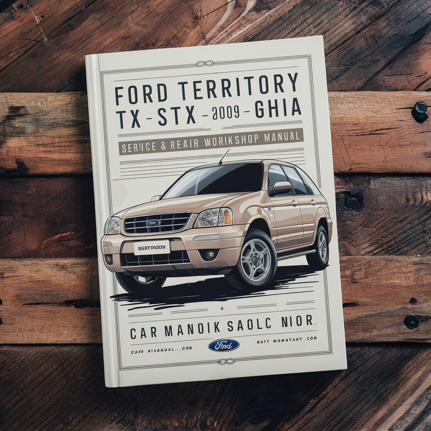 Ford Territory TX STX Ghia (RWD & AWD) 2005-2009 Service & Repair Workshop Manual