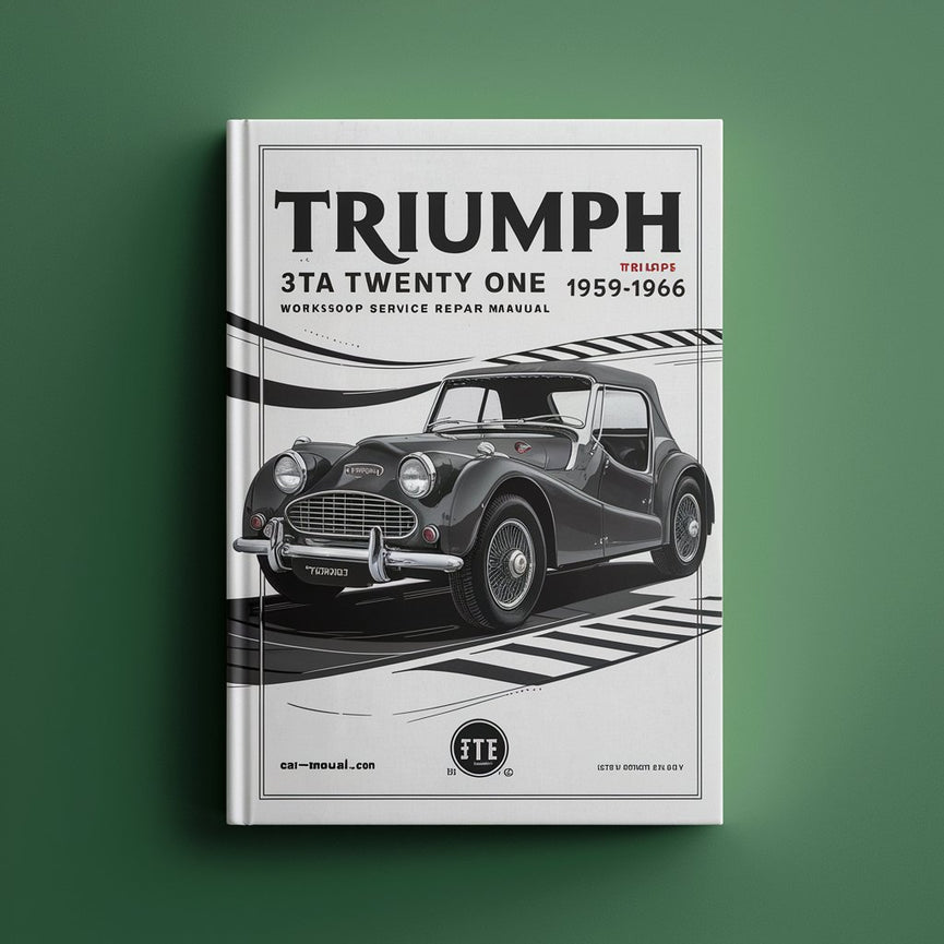 Triumph 3TA Twenty One 1959-1966 Workshop Service Repair Manual PDF Download