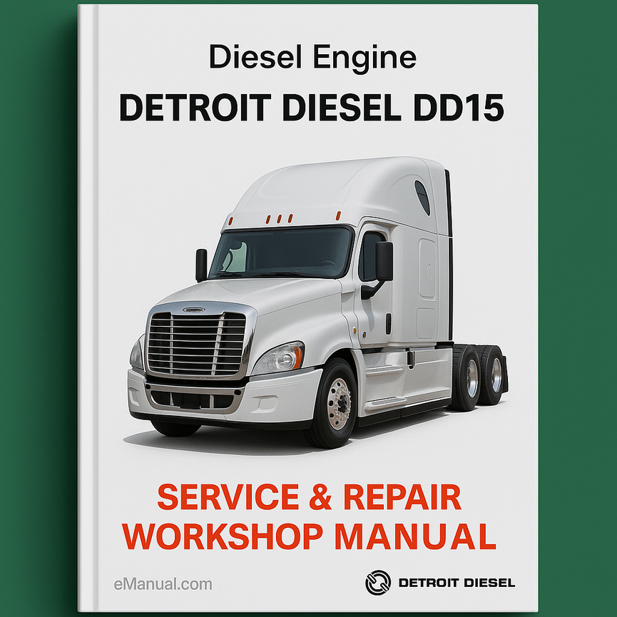 Detroit Diesel DD15 Diesel Engine Service & Repair Workshop Manual