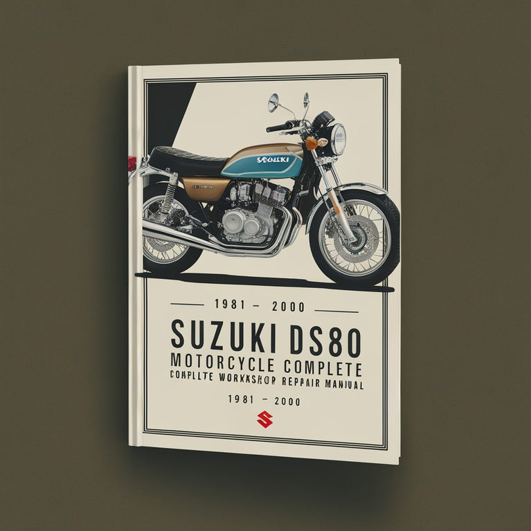 Suzuki DS80 Motorcycle Complete Workshop Service Repair Manual 1981 1982 1983 1984 1985 1986 1987 1988 1989 1990 1991 1992 1993 1994 1995 1996 1997 1998 1999 2000