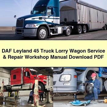 Manual de taller de servicio y reparación de camiones DAF Leyland 45 Descargar PDF