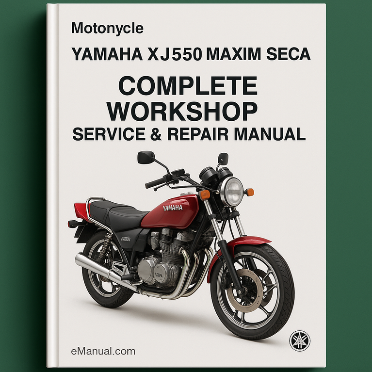 Yamaha XJ550 Maxim Seca Motorcycle Complete Workshop Service Repair Manual