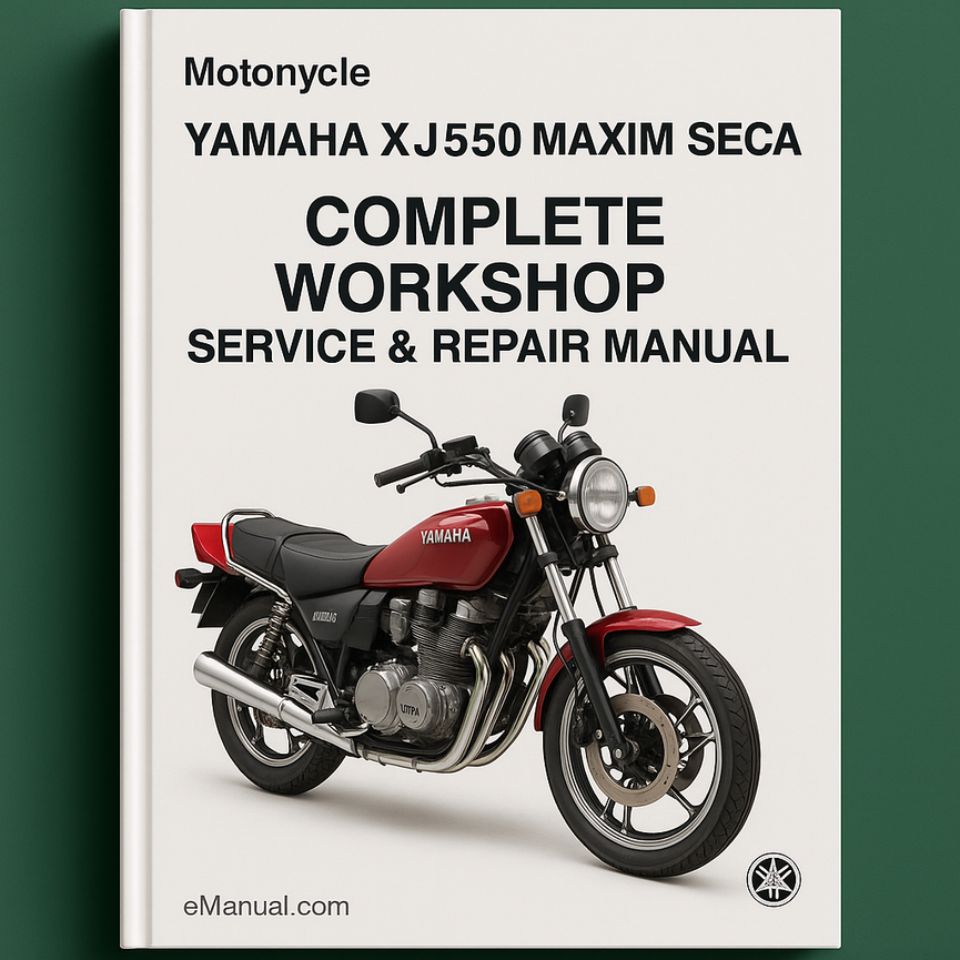 Yamaha XJ550 Maxim Seca Motorcycle Complete Workshop Service Repair Manual