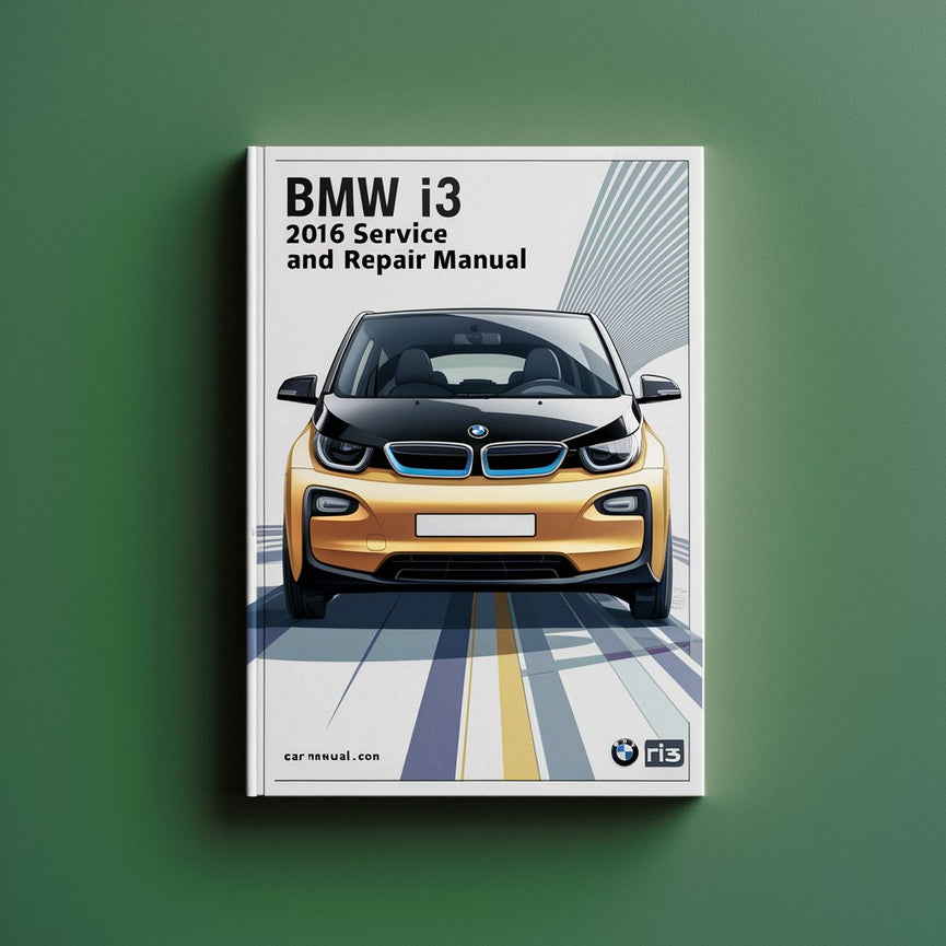 BMW i3 2016 Wartungs- und Reparaturhandbuch PDF-Download