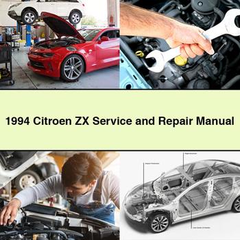 1994 Citroen ZX Manual de servicio y reparación Descargar PDF