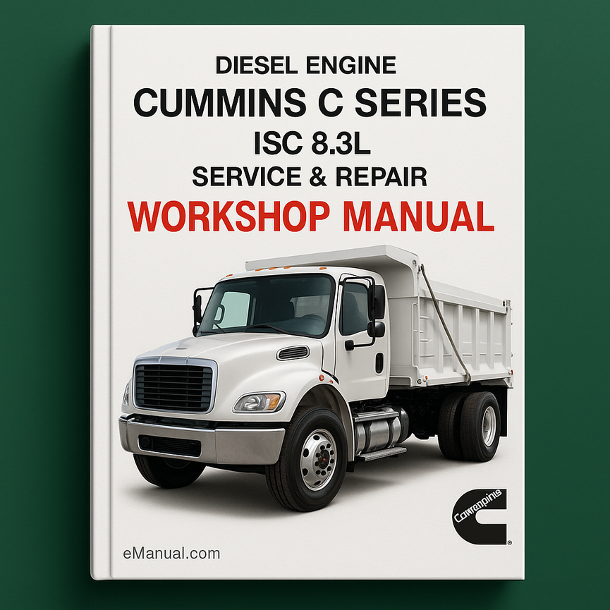 Cummins C Series ISC 8.3L Diesel Engine Service Repair Workshop Manual